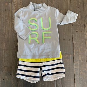 Gap ⚡️Baby Boy Swim Set, sz 6-12 mons